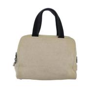 Pre-owned Canvas prada-bags Prada Vintage , Beige , Dames