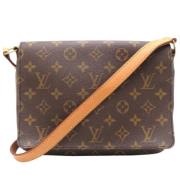 Pre-owned Canvas louis-vuitton-bags Louis Vuitton Vintage , Brown , Da...