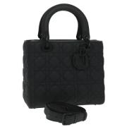 Pre-owned Canvas dior-bags Dior Vintage , Black , Dames