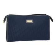 Pre-owned Canvas clutches Dior Vintage , Blue , Dames