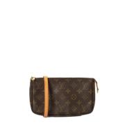 Pre-owned Canvas louis-vuitton-bags Louis Vuitton Vintage , Brown , Da...