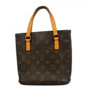 Pre-owned Fabric handbags Louis Vuitton Vintage , Brown , Dames