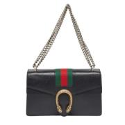 Pre-owned Leather gucci-bags Gucci Vintage , Black , Dames