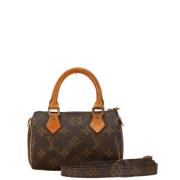 Pre-owned Canvas louis-vuitton-bags Louis Vuitton Vintage , Brown , Da...