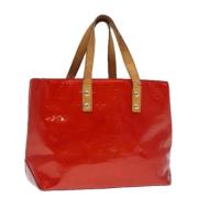 Pre-owned Leather louis-vuitton-bags Louis Vuitton Vintage , Red , Dam...