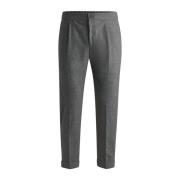 Zilveren Stijlvolle Broek Boss , Gray , Heren