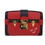 Pre-owned Leather louis-vuitton-bags Louis Vuitton Vintage , Red , Dam...