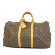 Pre-owned Fabric louis-vuitton-bags Louis Vuitton Vintage , Brown , Da...