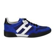 Blauwe Sneakers voor Mannen Ss23 Hogan , Blue , Heren