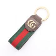 Pre-owned Canvas key-holders Gucci Vintage , Multicolor , Dames