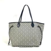 Pre-owned Fabric totes Louis Vuitton Vintage , Blue , Dames