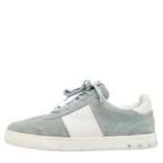 Pre-owned Leather sneakers Valentino Vintage , Green , Heren