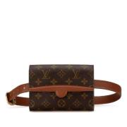 Pre-owned Canvas louis-vuitton-bags Louis Vuitton Vintage , Brown , Da...