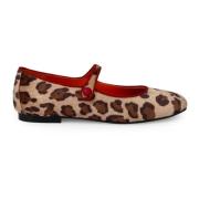 Gevlekte Platte Mary Jane Schoenen Belle Vie , Multicolor , Dames