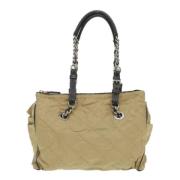 Pre-owned Canvas prada-bags Prada Vintage , Beige , Dames