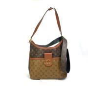 Pre-owned Fabric shoulder-bags Louis Vuitton Vintage , Brown , Dames