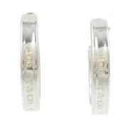 Pre-owned Fabric earrings Tiffany & Co. Pre-owned , Gray , Dames