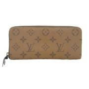 Pre-owned Canvas wallets Louis Vuitton Vintage , Brown , Dames