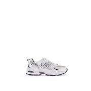 Sneakers van mesh en leer New Balance , White , Dames