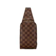 Pre-owned Canvas louis-vuitton-bags Louis Vuitton Vintage , Brown , He...