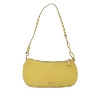 Pre-owned Fabric prada-bags Prada Vintage , Yellow , Dames