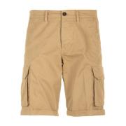 Cargo Bermuda Shorts in Beige 40Weft , Beige , Heren