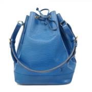 Pre-owned Fabric louis-vuitton-bags Louis Vuitton Vintage , Blue , Dam...