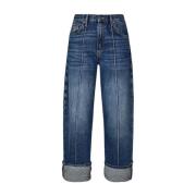 Denim Broek Notorius Blauw Liu Jo , Blue , Dames