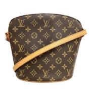 Pre-owned Canvas louis-vuitton-bags Louis Vuitton Vintage , Brown , Da...