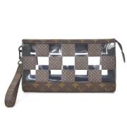 Pre-owned Canvas louis-vuitton-bags Louis Vuitton Vintage , Brown , Da...