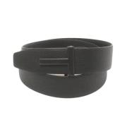 Pre-owned Leather belts Tom Ford Pre-owned , Black , Heren