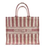 Pre-owned Canvas dior-bags Dior Vintage , Pink , Dames