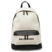 Pre-owned Canvas balenciaga-bags Balenciaga Vintage , White , Dames