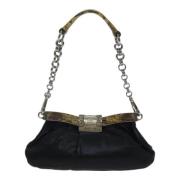 Pre-owned Leather prada-bags Prada Vintage , Black , Dames