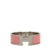 Pre-owned Metal bracelets Hermès Vintage , Pink , Dames