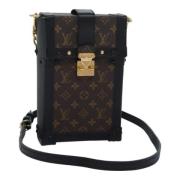 Pre-owned Canvas louis-vuitton-bags Louis Vuitton Vintage , Brown , Da...