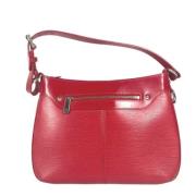 Pre-owned Leather shoulder-bags Louis Vuitton Vintage , Red , Dames