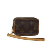 Pre-owned Canvas louis-vuitton-bags Louis Vuitton Vintage , Brown , Da...