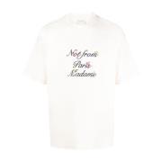 T-shirts en Polos Wit Drole de Monsieur , White , Heren