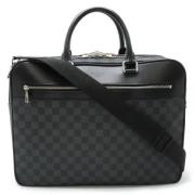 Pre-owned Canvas louis-vuitton-bags Louis Vuitton Vintage , Black , He...