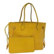 Pre-owned Leather louis-vuitton-bags Louis Vuitton Vintage , Yellow , ...