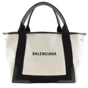 Pre-owned Canvas balenciaga-bags Balenciaga Vintage , White , Dames