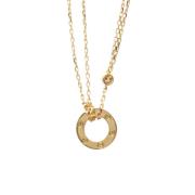 Pre-owned Rose Gold necklaces Cartier Vintage , Yellow , Dames