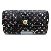 Pre-owned Canvas wallets Louis Vuitton Vintage , Multicolor , Dames