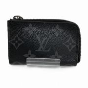 Pre-owned Canvas wallets Louis Vuitton Vintage , Black , Dames