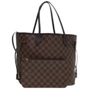 Pre-owned Canvas totes Louis Vuitton Vintage , Brown , Dames