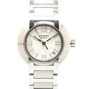 Pre-owned Metal watches Hermès Vintage , Gray , Dames