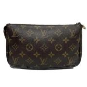 Pre-owned Canvas louis-vuitton-bags Louis Vuitton Vintage , Brown , Da...