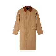 Beige Jas met Knoopsluiting A.p.c. , Beige , Dames