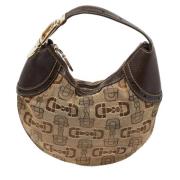 Pre-owned Leather gucci-bags Gucci Vintage , Beige , Dames